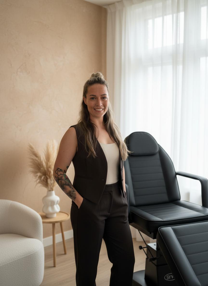Lotte, PMU specialist en kunstschilder in Zaandam, eigenaar STUDIO Artelier PMU